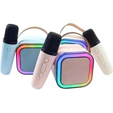 Imagem de Caixinha de Som Karaokê Portátil com Bluetooth – Som Hi-Fi, Design Compacto e Leve.