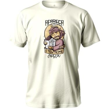 Imagem de Camiseta Masculina E Feminina Em Algodão Religiosa Essa Casa È Sua Cas