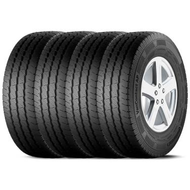 Imagem de Kit 4 Pneu Continental Aro 15 195/70r15 104/102r 8pr Van