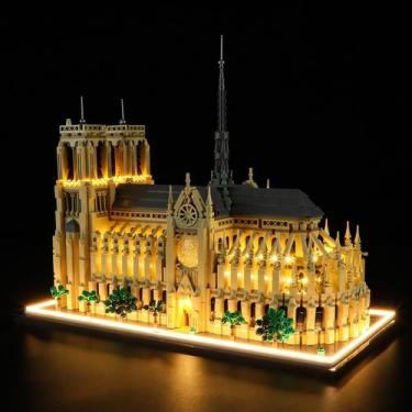 Imagem de Kit de luzes para Lego Notre Dame Cathedral 21061 da BRIKSMAX
