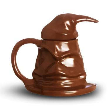 Imagem de Zona Criativa – Caneca 3D Harry Potter Chapéu Seletor 350ml | Porcelana Colecionável | Presente Criativo para Fãs de Hogwarts