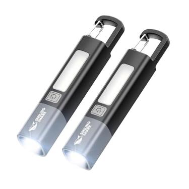 Imagem de Lanterna de trabalho de LED portátil de 1200 mAh, luz de flash COB Side G1, 3 modos de foco com zoom, branca, impermeável, potente, super brilhante, EDC, emergência ao ar livre, mini recarregável