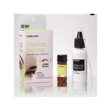 Imagem de Kit glance henna loiro escuro 3,5 g - Rareway