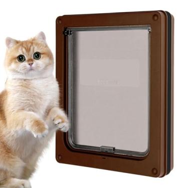 Imagem de Rrlihjgu Portas Para Cães - Alçapão Para Cães Pequenos E Gatos,Barreira de Segurança Infantil Com Kit de Montagem Para Janela Parede Externa Quarto Sala de Estar Casa Interior