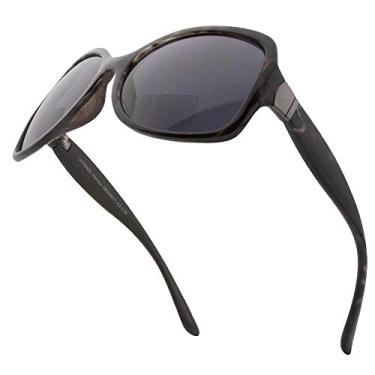 Imagem de VITENZI Óculos de sol com leitores para mulheres, óculos de sol de leitura matizados, Ferrara, Verde, Medium