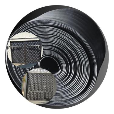 Imagem de 2X Fitas Borda Pvc Vedar Protetor Portão Grade Privacidade 2