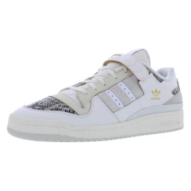 Imagem de adidas Tênis masculino Forum Low, Branco nuvem/cinza órbita/branco, 46