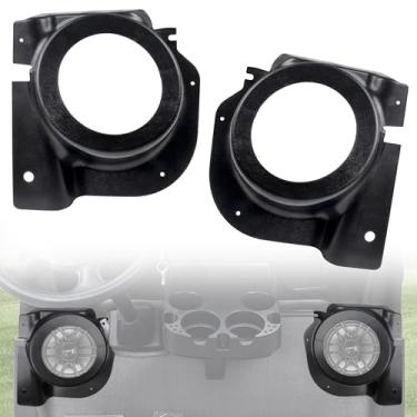 Imagem de KAKABAS Caixa de alto-falante de carrinho de golfe, caixa de alto-falante à prova d'água para E-Z-GO RXV 2008+ (1 par)