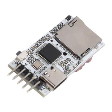 Imagem de aqxreight TTL para Pequeno Cartão de Armazenamento de Cartão de Memória Módulo de Leitor TXT Formato TTL Adaptador de Conversor Serial Com Porta Tipo C e UART para Raspi Facilita a Troca