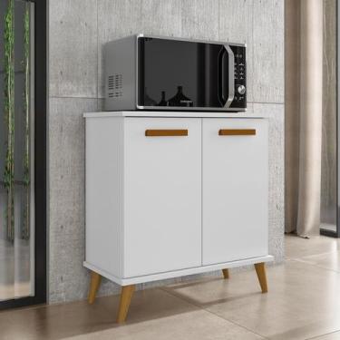 Imagem de Balcão Mavi Armário Multiuso Organizador com Porta e Nicho para Cozinh