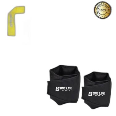 Imagem de Peso Para Perna Tornozeleira Profissional Par 3Kg + Kit Mini