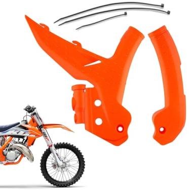 Imagem de Conjunto de proteção de quadro Factory Racing laranja para KTM SX/SX-F/XC/XC-F 125/250/300/350/450 (2023-2026) - Substitui a peça OEM A46003994000C11