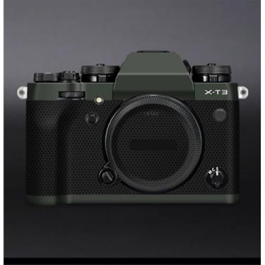 Imagem de X-T3 Adesivo de capa de câmera antiarranhões para FujiFilm X-T3 Película protetora de câmera decalques XT3 (verde oliva)