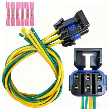 Imagem de Chicote de fiação automotivo 12101854/S-1647, conector para chicote de porta/válvula de comutação de ar/sensor de oxigênio e mais, adequado para Buick Park Avenue (05-96)/GMC C1500 (98-94)/Pontiac