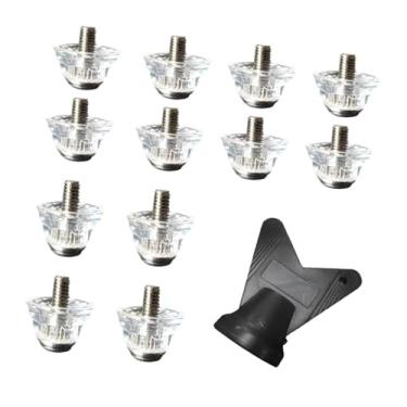 Imagem de Dynwave 12x Chuteira de Futebol com Pontas para Chuteiras de Futebol Profissional em Campo Firme com Chave Portátil Antiderrapante Substituição, 13mm 16mm