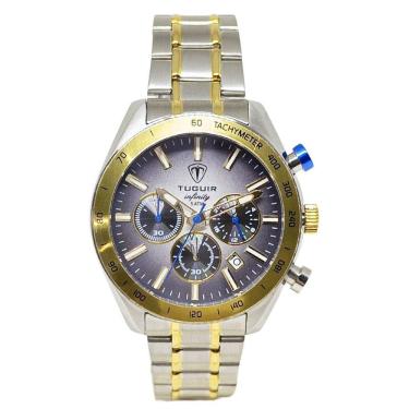 Imagem de Relógio Cronógrafo Masculino Aço Tuguir Analógico 23-2231