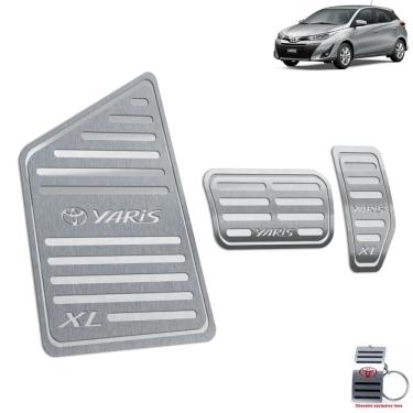Imagem de Descanso + Pedaleira Automático Yaris XL 2019-2022 Prata
