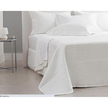Imagem de Jogo De Colcha 270 Fios Branca - Queen - Buddemmeyer