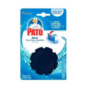Imagem de Desodorizador Sanitário Pato Caixa Acoplada Marine 40g - Pato Purif