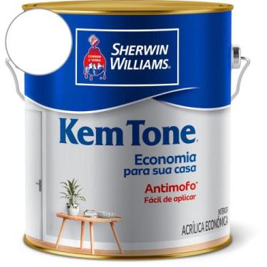 Imagem de Tinta ACR KemTone Branco Sherwin Williams 3,6L - SHERWIN-WILLIAMS T
