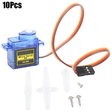 Imagem de Domary SG90 9G Micro Servo Motor, Robot 6CH RC Helicopter Airplane Controls, Fabricação Profissional, Adequado para Robô do Tipo de Viga, para Toys de Controle Remoto (#1)