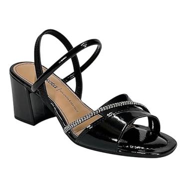 Imagem de Sandália Dakota Salto Bloco Y9421 Verniz Preto