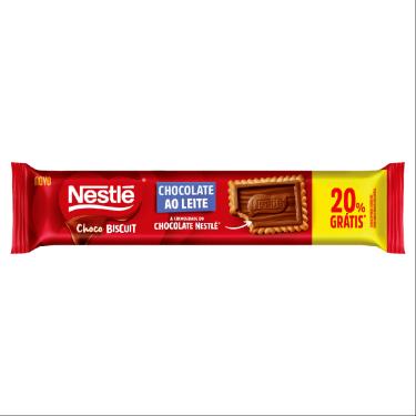Imagem de Biscoito Nestlé Choco Biscuit Chocolate 20% Grátis 78g