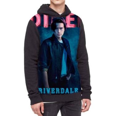 Imagem de Moletom Com Capuz Riverdale Ref:545 - smoke, Preto, GG