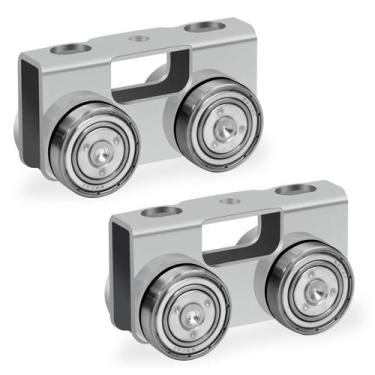 Imagem de Montagem de carrinho FBULWSEC P2750-EG de 4 rodas para canal de suport