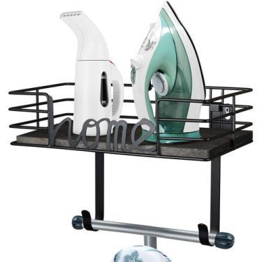 Imagem de Suporte para tábuas de passar roupa TJ.MOREE com cesto de armazenament
