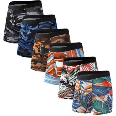 Imagem de Cuecas boxer masculinas HAVVIS Performance, macias e confortáveis, de 