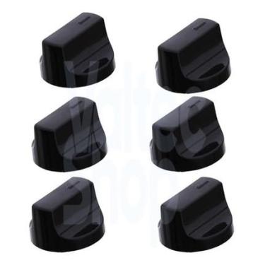 Imagem de 6 botão fogão brastemp bfd5 bfs5 bys6 bfs6 bys6 bfs5n bfd5n