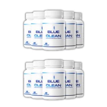 Imagem de Kit 10 Blue Clean 60 Cápsulas - Fórmula Natural