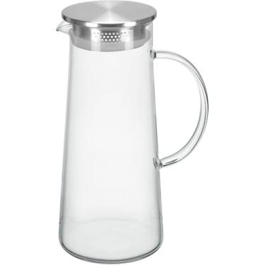 Imagem de JARRA ÁGUA SUCO HOME&CO TAMPA INOX BOROSSILICATO 1,4 LITROS