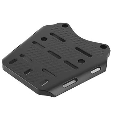Imagem de Cryfokt Rack de Bagagem Traseiro Motocicleta Cnc Liga de Alumínio Suporte Durável Se Encaixa 125 150 2014-2019, Rack de Transporte de Bagagem Preto Se Encaixa Motociclista