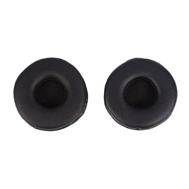 Imagem de Um par de almofadas auriculares de substituição de espuma de couro macio/protetores auriculares/protetores de ouvido/peças de reparo para fone de ouvido K450-K430-K420-K480