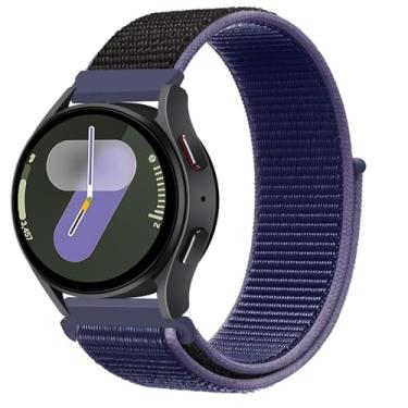 Imagem de Pulseira de nylon de 22 mm para Samsung Galaxy Watch 3 de 45 mm/Galaxy Watch de 46 mm/Gear S3 Frontier/Classic, pulseira de substituição esportiva de liberação rápida para Garmin Venu 3/Venu 2