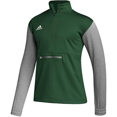 Imagem de adidas Pulôver masculino com zíper 1/4 da Team issue PP
