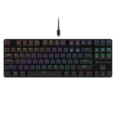 Imagem de Teclado Gamer XT Racer Tank XTK-120, RGB, Anti-Ghosting, Switches OUTE