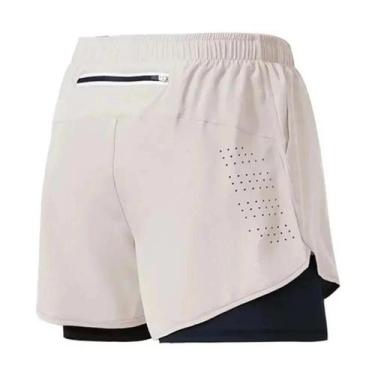 Imagem de Shorts Esportivos Masculinos 2 em 1 - Secagem Rápida com Bolso - Ideal