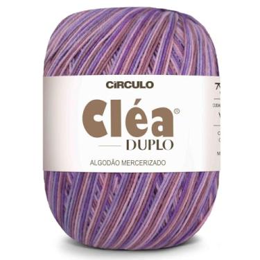 Imagem de Fio Linha Clea Duplo 508m Círculo 150g Ideal Crochê E Tricô (9921 - FRAPÊ DE UVA)