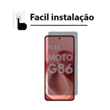 Imagem de Capa Capinha Case Flip Carteira material sintético Motorola Moto G86 P