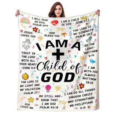 Imagem de Cobertor de presentes cristãos para mulheres, versículo bíblico, cobertores, oração, pelúcia, flanela, espiritual, inspirador, presentes religiosos para mulheres, meninas, presente de aniversário de