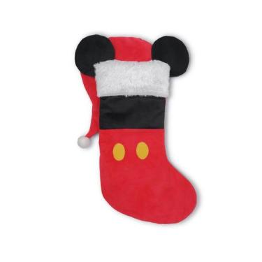 Imagem de Bota de Natal para Pendurar - Orelhas Mickey - 52cm - 1 unidade - Crom