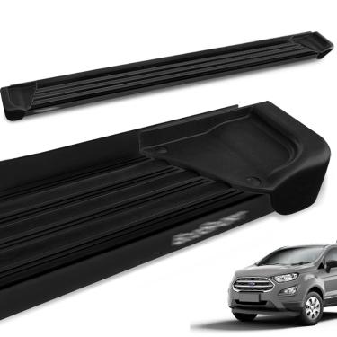 Imagem de Estribo Lateral Ecosport 2013 a 2021 Aluminio Preto A1