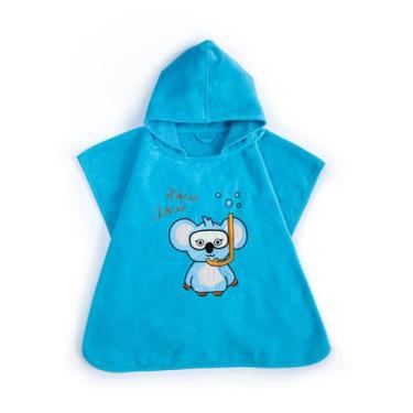 Imagem de Poncho Infantil Cool Coala Milk&Moo, Azul