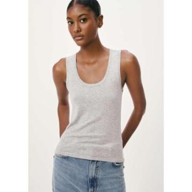 Imagem de Regata Feminina Slim Decote U Em Tricô De Viscose-Feminino