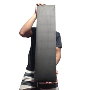 Imagem de Cabeceira Modular Estofada 60x20cm + 120x20cm | Painel Decorativo para Cama | Autocolante, Macia, Design Moderno para Quarto(20UN 20X80CM VELUDO MARROM ESC)