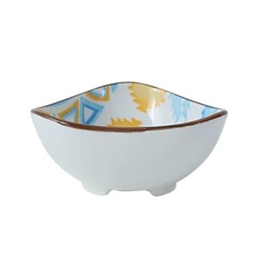 Imagem de prato de lanche Pratos com molho de soja são ideais para servir geleia, saladas, aperitivos e sobremesas tigela de sopa