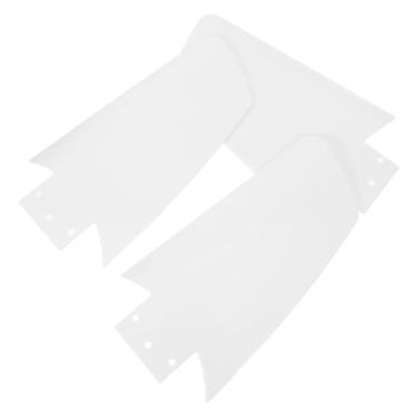 Imagem de 3pcs Plastic Ceiling Fan Replacement Blades Lightweight Weatherproof Substitution Fan Blades for Outdoor Use Stable Airflow Operation Wide Compatibility